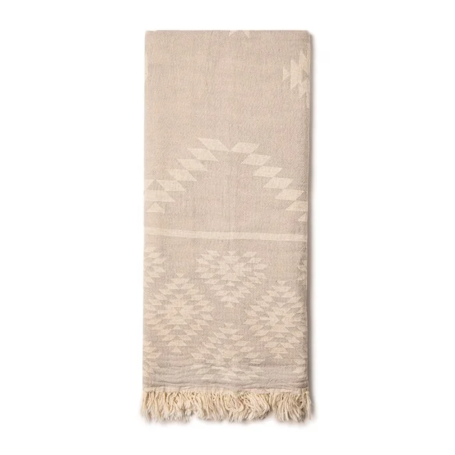 
Aztec Pattern Turkish Towel 100% Cotton Made in Turkey 