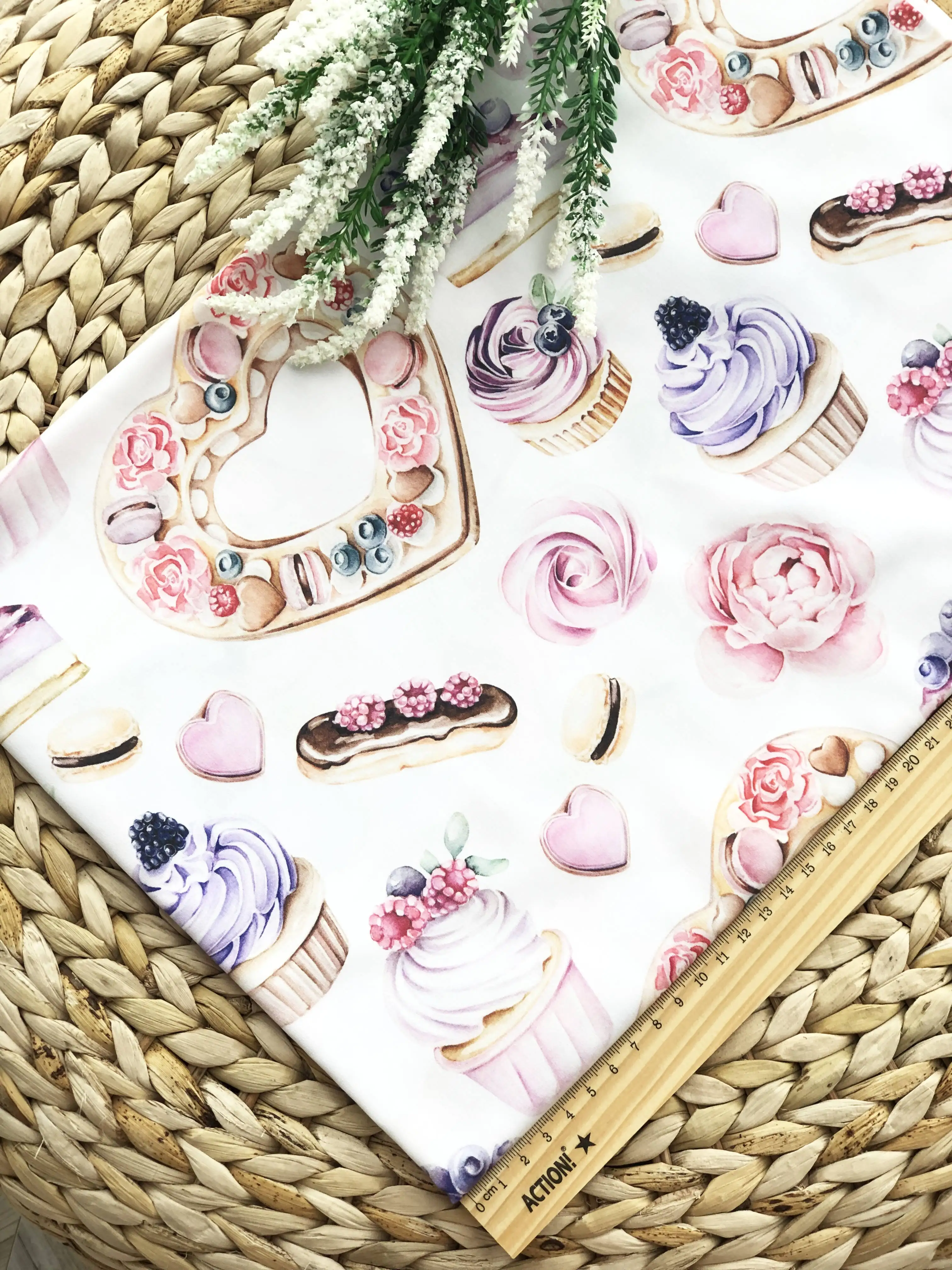 Premium Quality Durable, Smooth and Durable Material Density 140g / sq.m Satin Cotton 100% Printing Service