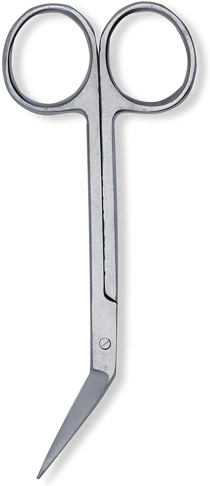 Профессиональные Угловые ножницы Iris из нержавеющей стали острый пластиковый хирургический инструмент