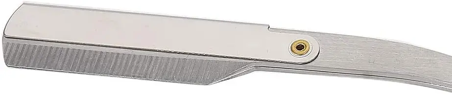 Best Stainless Steel Professional Barber Straight Edge Razor Cut Throat Replaceable Razor Shaving Tool