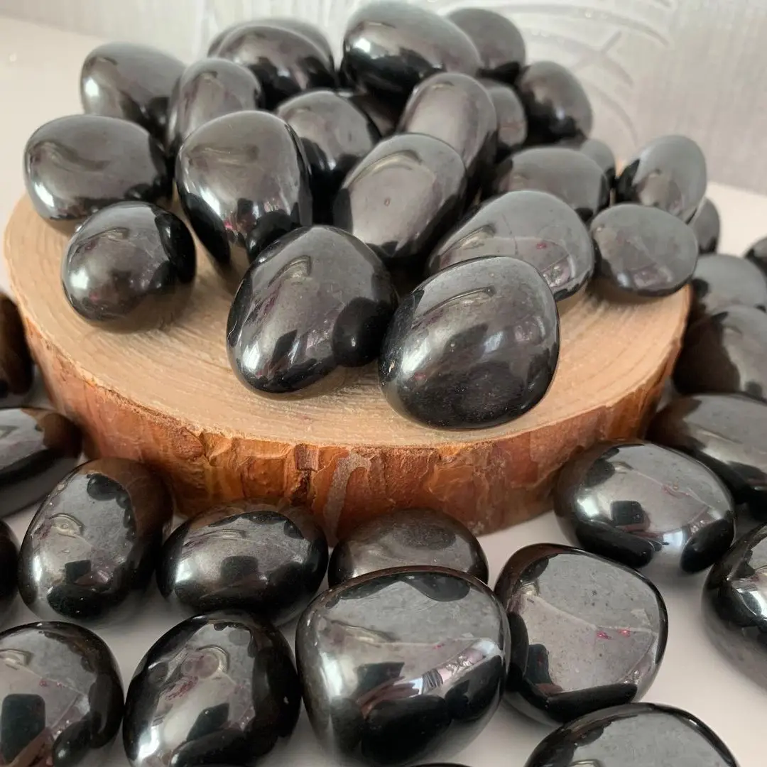 best selling crystal Wholesale natural hematite tumble stone for reiki healing gemstone bulk manufacturer KingGems