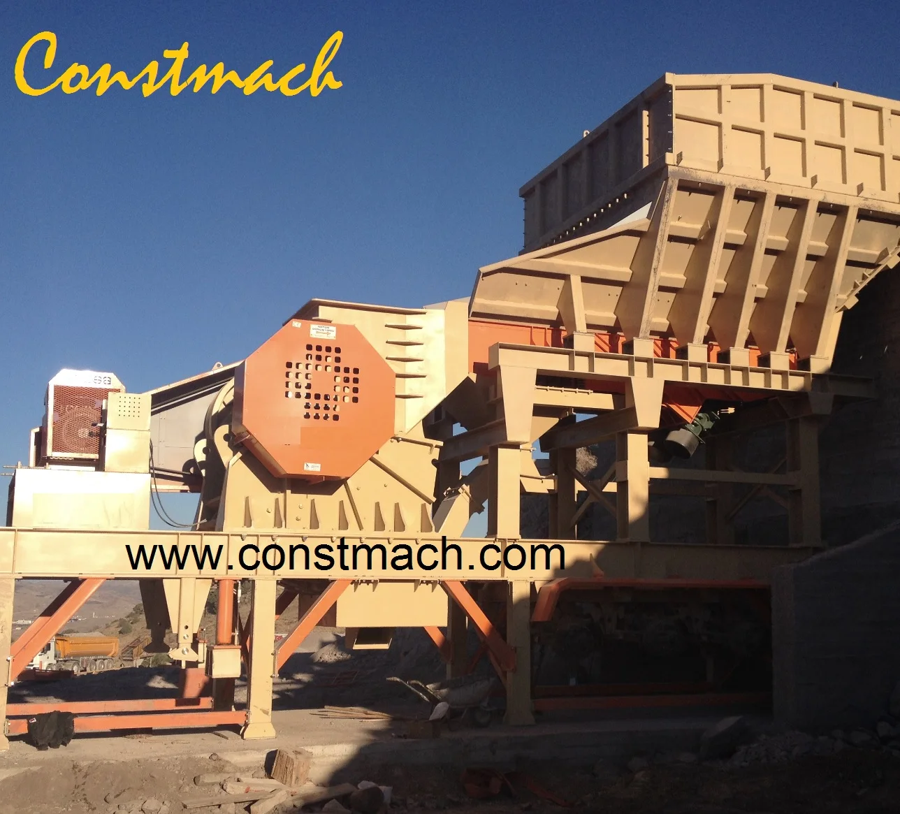 250 Tph Capacity Crushing Screening Plant Quarry, Stone Crushing 250-300 T/h 10 Years FREE of Charge