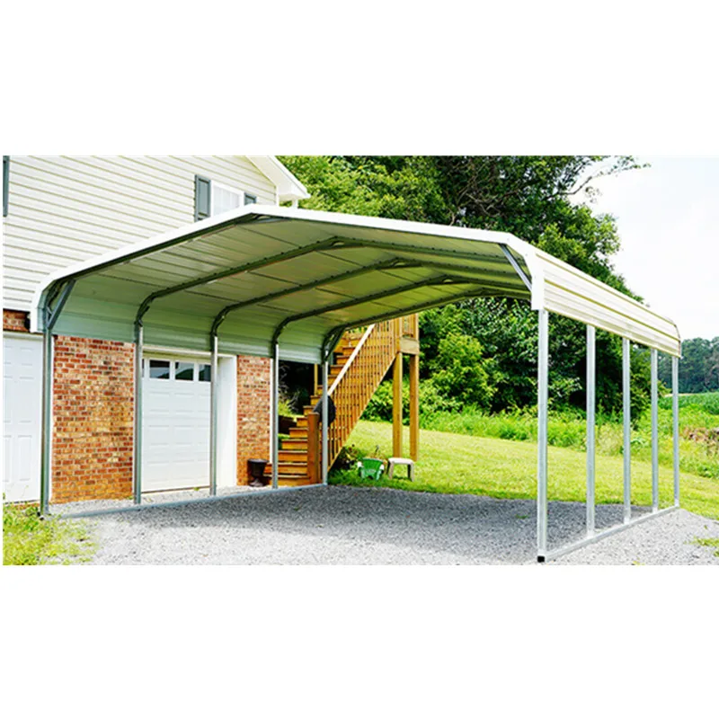 wholesale 10x20  garden shed foldable portable steel metal frame carport canopy outdoor for car parking