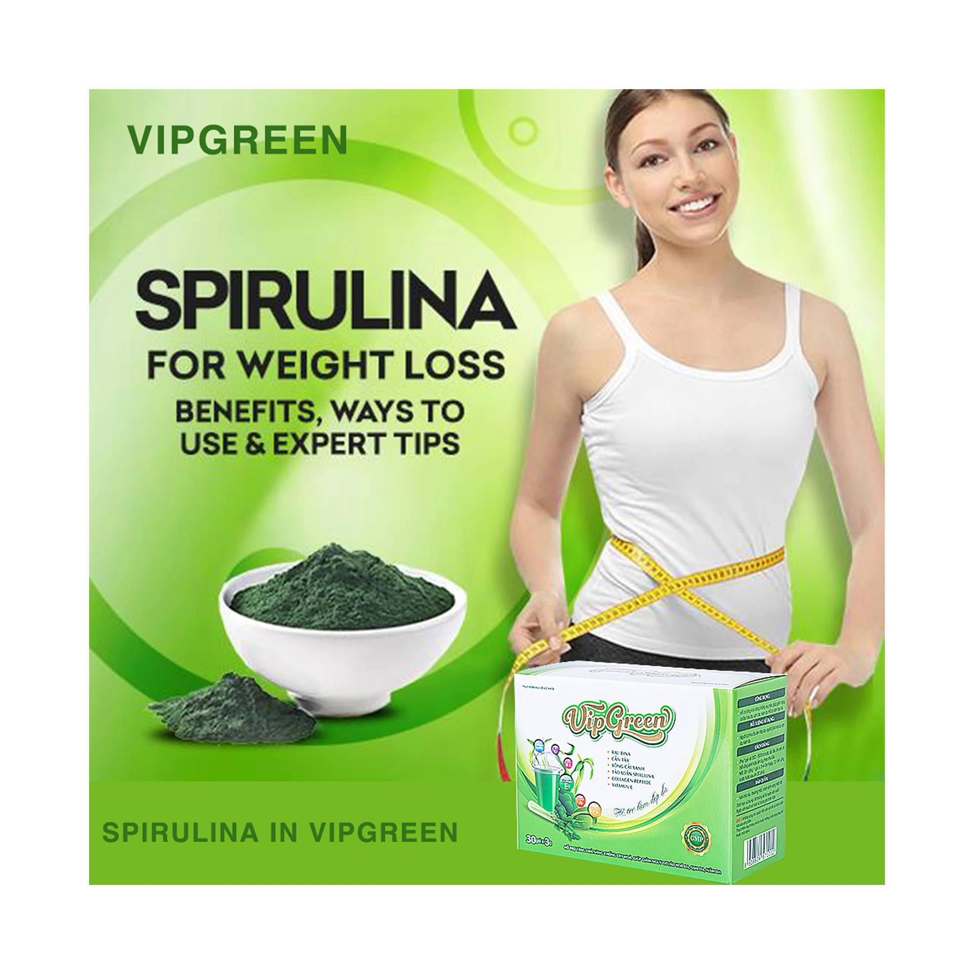 
Wholesale Price healthcare supplement VIPGREEN - Hair vitamins Natural green extract beauty supplements powder 