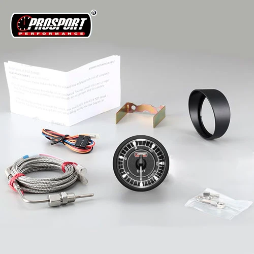 52 мм daytona винтажная серия электрический Янтарный Белый светодиодный Автомобильный датчик EGT