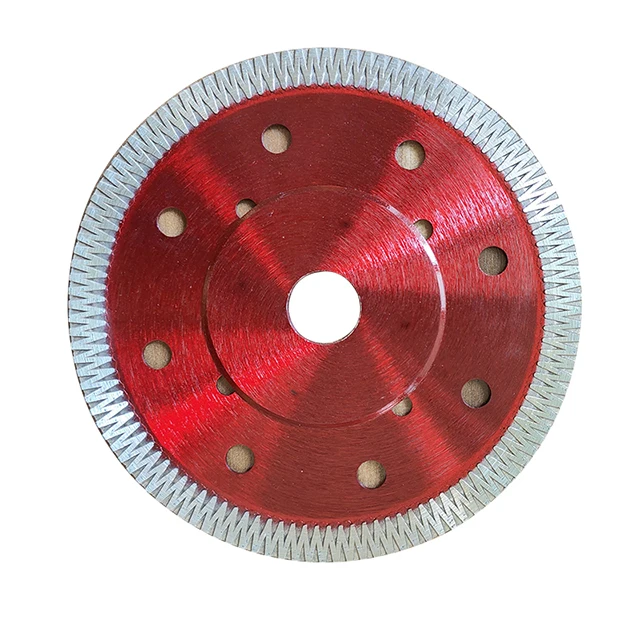 
Using For Cutting Tile V type Mesh Turbo Hot Sintered Diamond Saw Blade 4