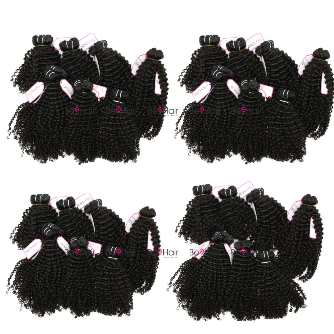 WHOLESALE Deep Curly Original Raw Burmese Wave Hair Natural Virgin Hair Extensions from Vietnam