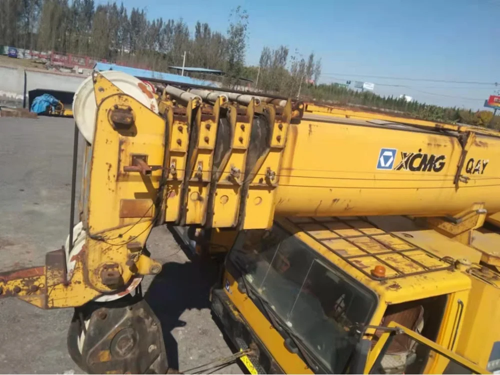 China Made Used XC MG 130Ton 2006 Truck Crane Second Hand Truck Crane