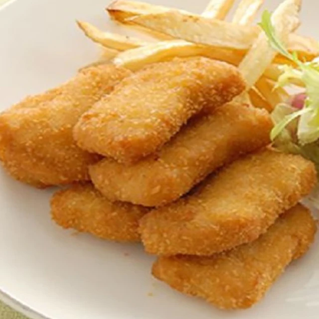 Flavorful Ovo-Lacto Vegetarian Halal Certified Food Vegan Restaurant Supplier Vegetarian Chicken Nugget