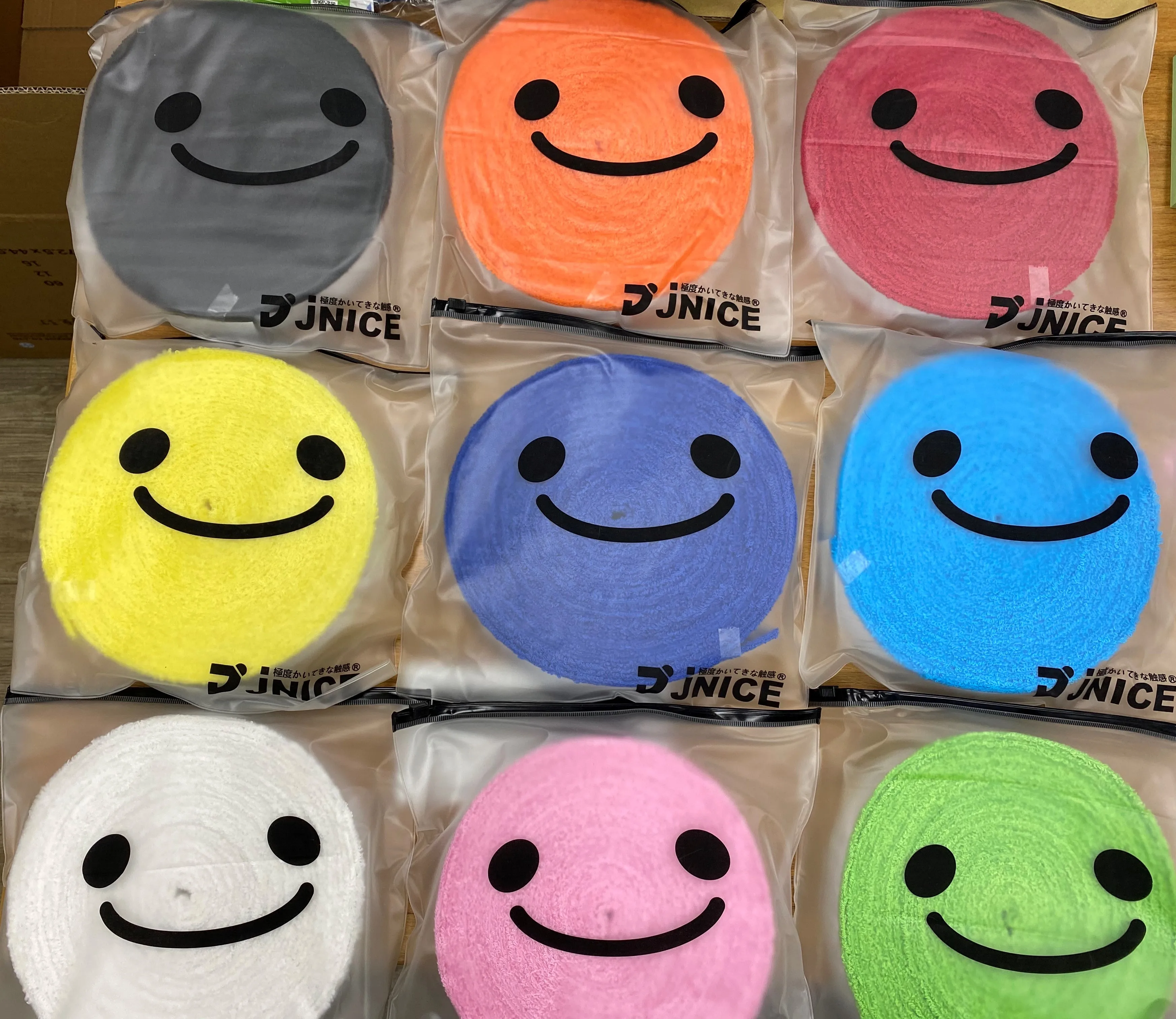 JNICE anti slip towel grip sweatband overgrip for badminton racket