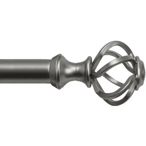 Декоративный металлический карниз для занавесок коричневый коричневого цвета гостиной украшение дома Индивидуальный размер