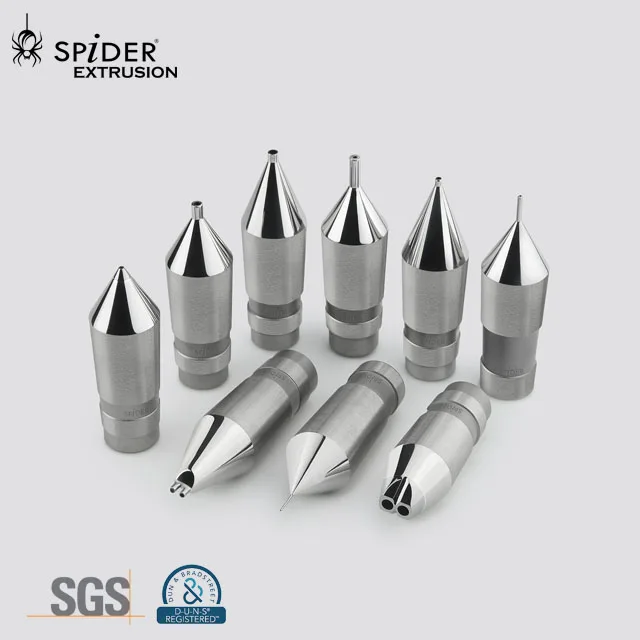 Exact outlet radius & concentricity plastic cable extrusion tooling