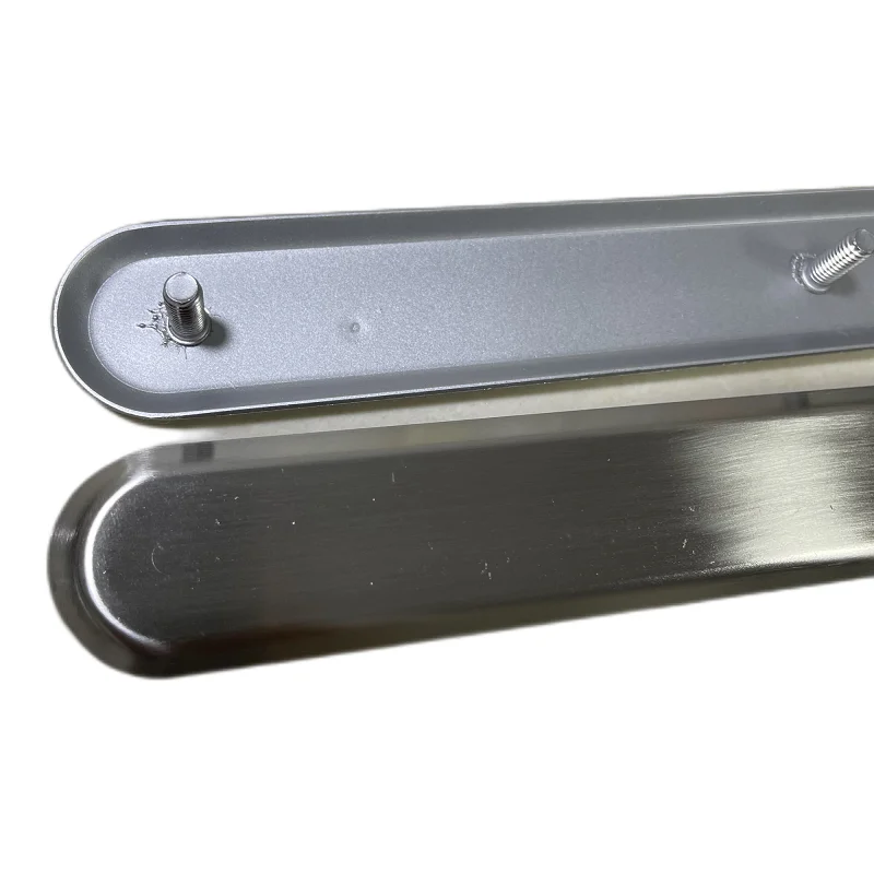 Гладкая тактильная полоса из нержавеющей стали материал для украшения тротуара аэропорта школы метро SS316 или SS304