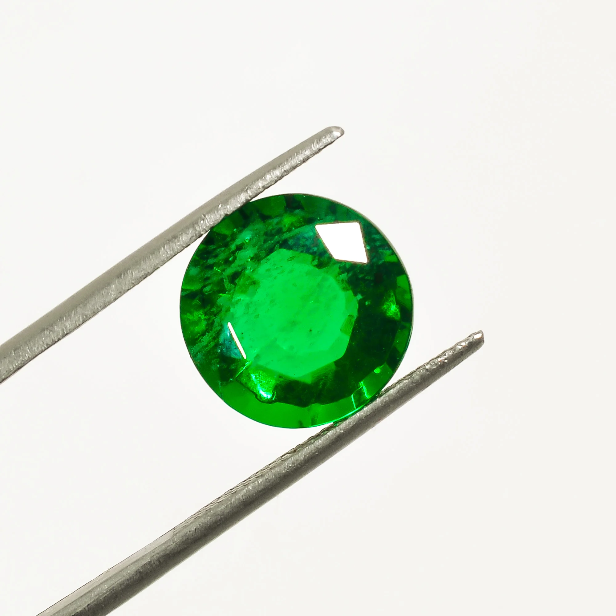 Factory direct sale price Loose Gemstone Colombia lab grown emerald stone price