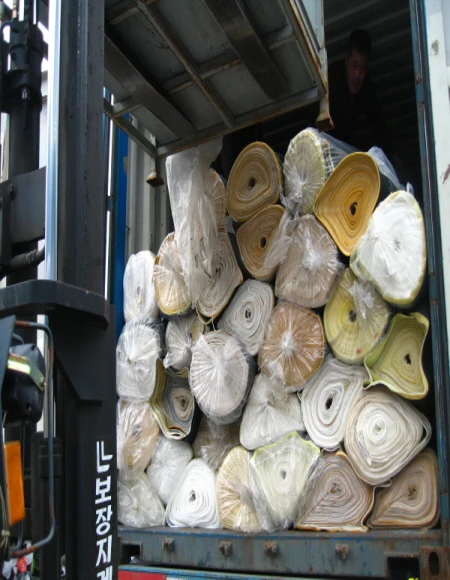 Sponge Bonding PVC Leather and PVC Car Seat Leather with Foam backing Top quality fabric and excellent performance Innovative