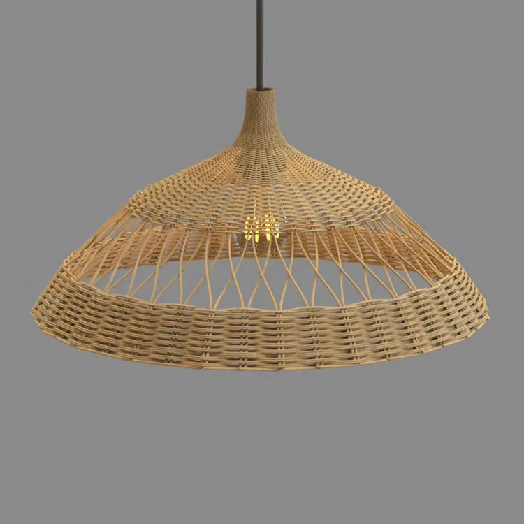 Hot Design Home Decor Wicker Rattan Lantern Pendant Light, Rattan Chandelier Lampshade in Vietnam Wholesale