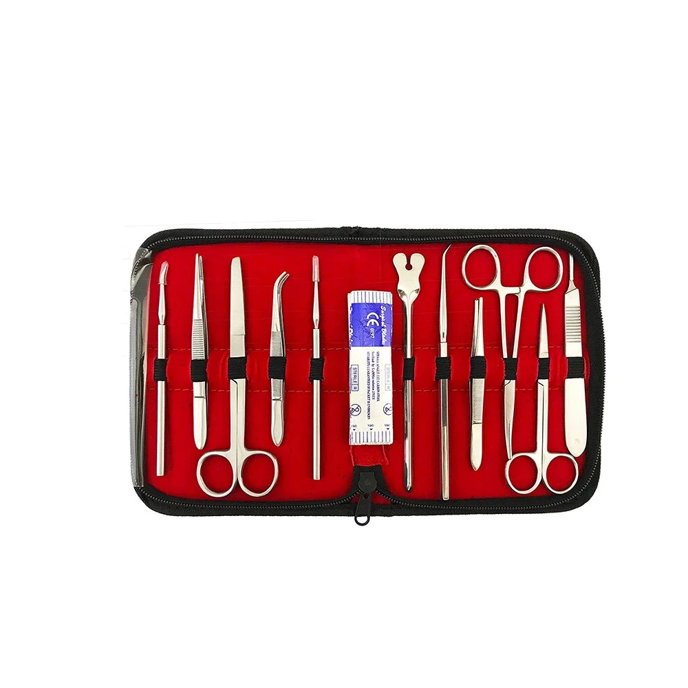 Расширенный комплект рассеивания с рукояткой скальпеля и лезвиями для студентов по биологии