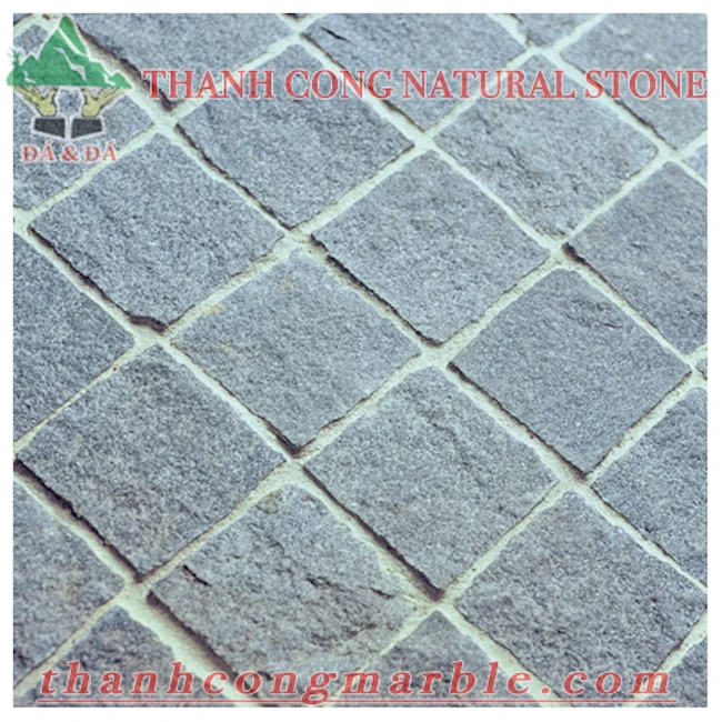 Best Choice Brand Natural Bluestone High Quality Dark Grey Limestone Outdoor Paving Stone Tile Modern Design Made in Viet Nam