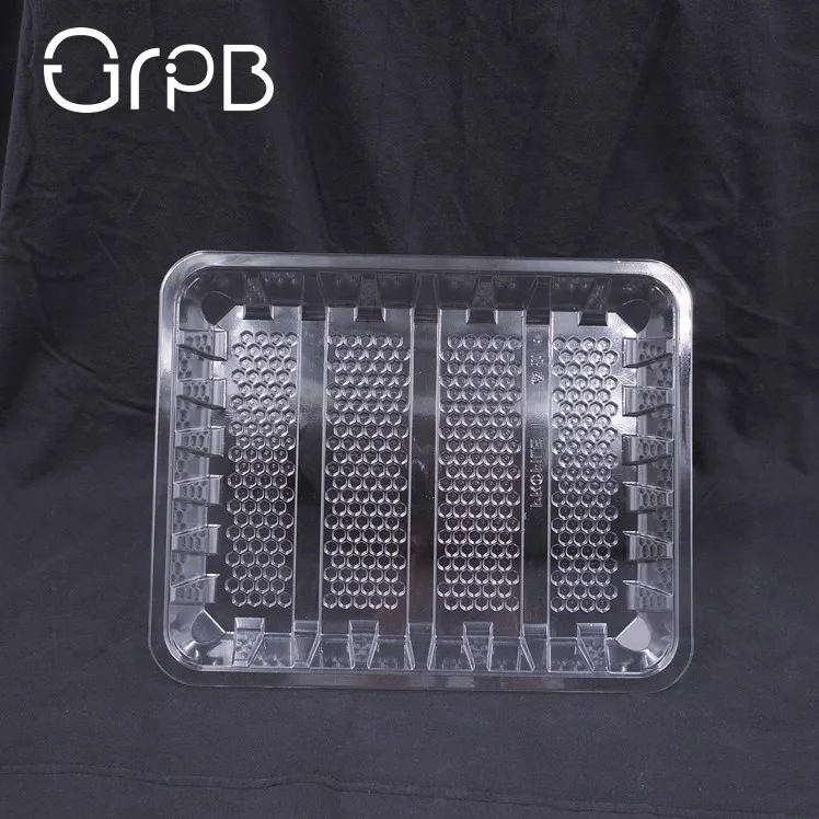 PET disposable liquid lock packaging plastic meat trays