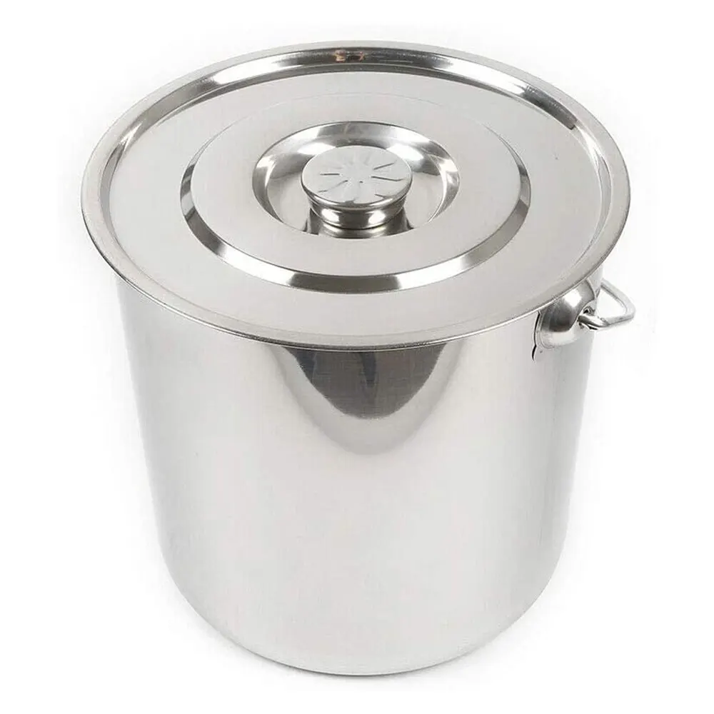 Custom metal bucket with handle / Metal Water Stainless Steel Bucket with Swing handle