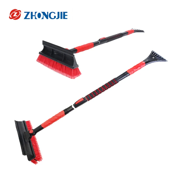 
3 in 1 Detachable Snow Brush with Squeegee and Ice Scraper 
