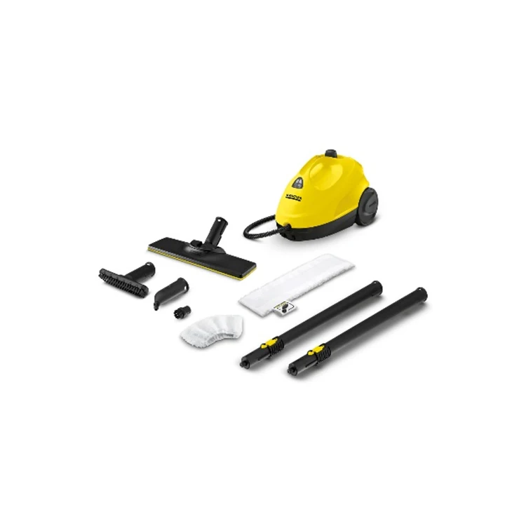 Удобная система с крючком и петлей, простой и интуитивный пароочиститель SC 2 EasyFix на два этапа