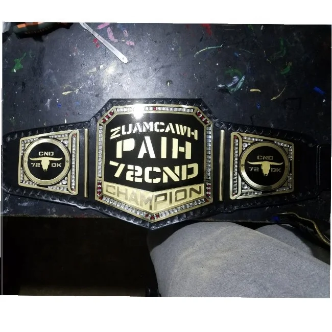 High Quality Custom Made Hand Crafted Wrestling MMA Muay Thai Kick Boxing Wrestlng Karate Martial Arts Custom Championship Belt
