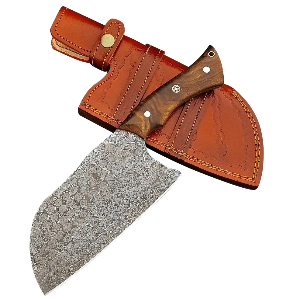 Vegetable Meat Butcher Knife Damascus Cleaver Cleaver Knife Cleaver
