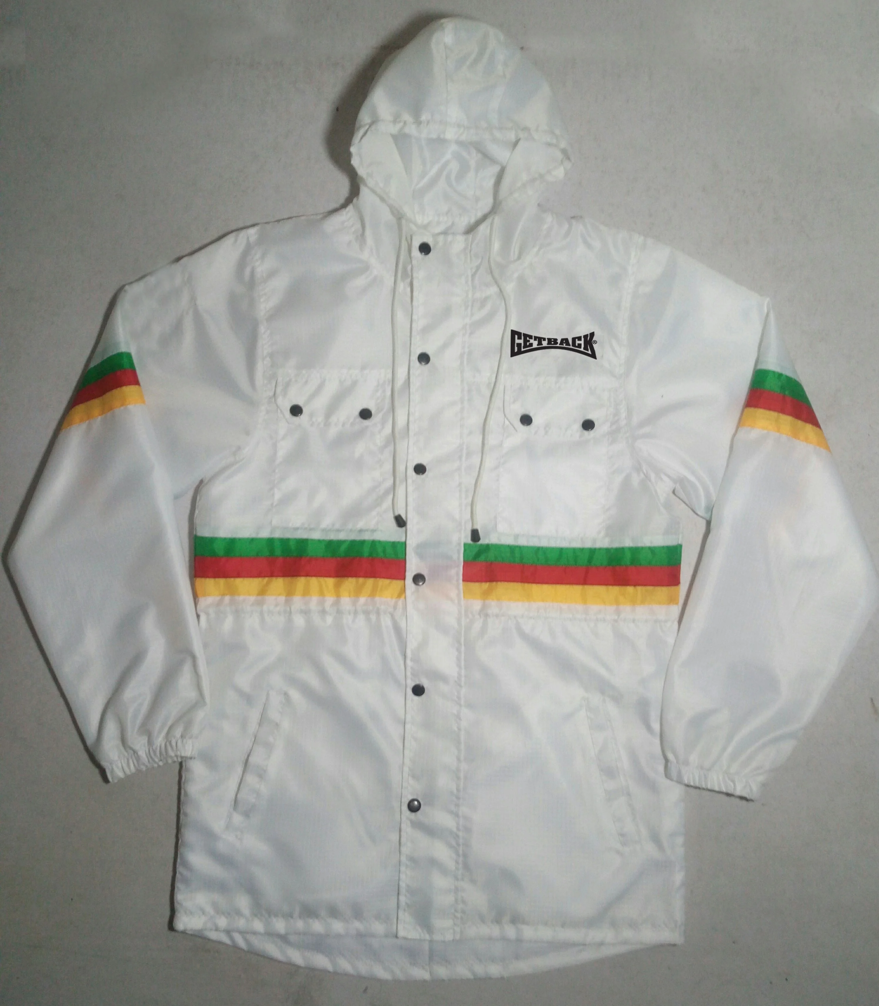 Custom Windbreaker Jackets In Polyester Fabrics / Parachute Jackets in Poly Breathable / Latest Sports Team Windbreakers Jackets
