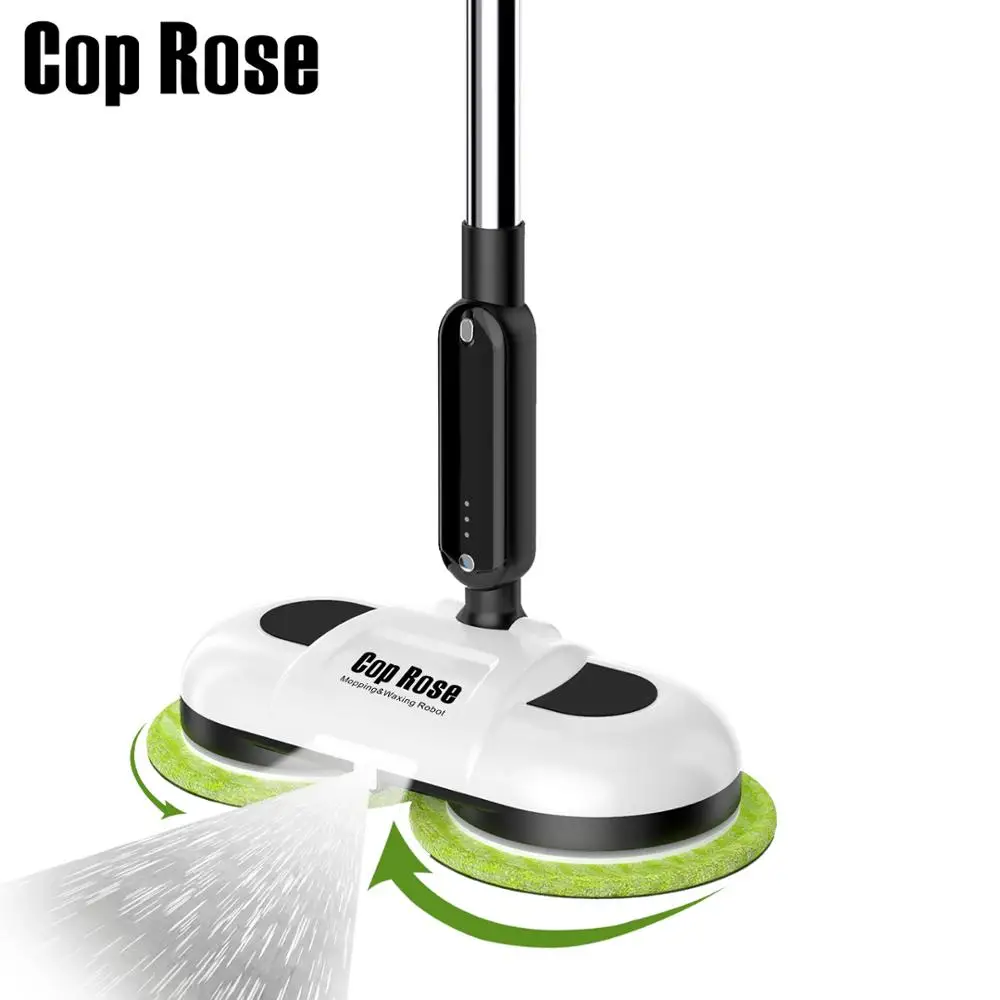 Cop Rose F528P  wireless electric floor mop, wireless mop cleaner, robot mop wireless with removable battery