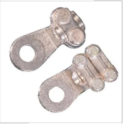 Punched Copper Cable - Lugs Bolted With 2 Screws And 4 Screws