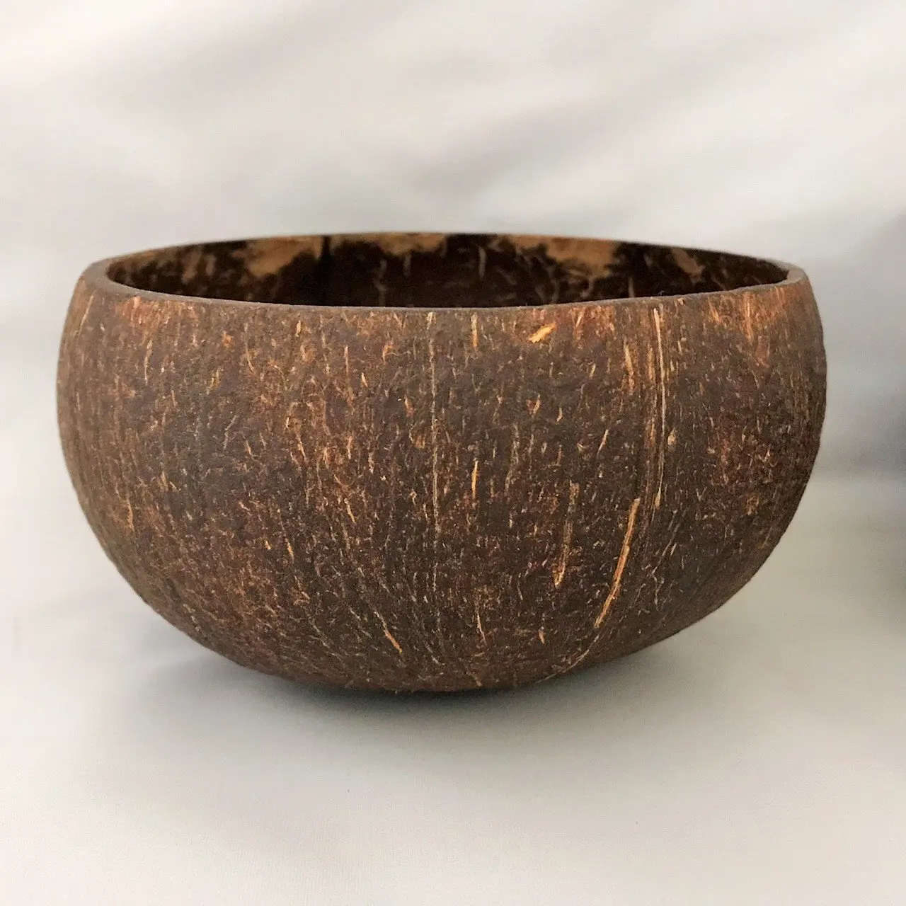 100% Eco-friendly Fruit Salad Noodle Rice Bowl Handicraft Decoration Vietnam Coconut Shell Bowl