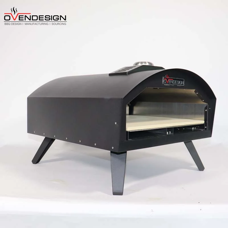 Cheap Price No Door No Chimney Spraying Type 16 Inch Propane Pizza Oven Price Gas Outdoor Pizza Oven With Built-in Thermometer