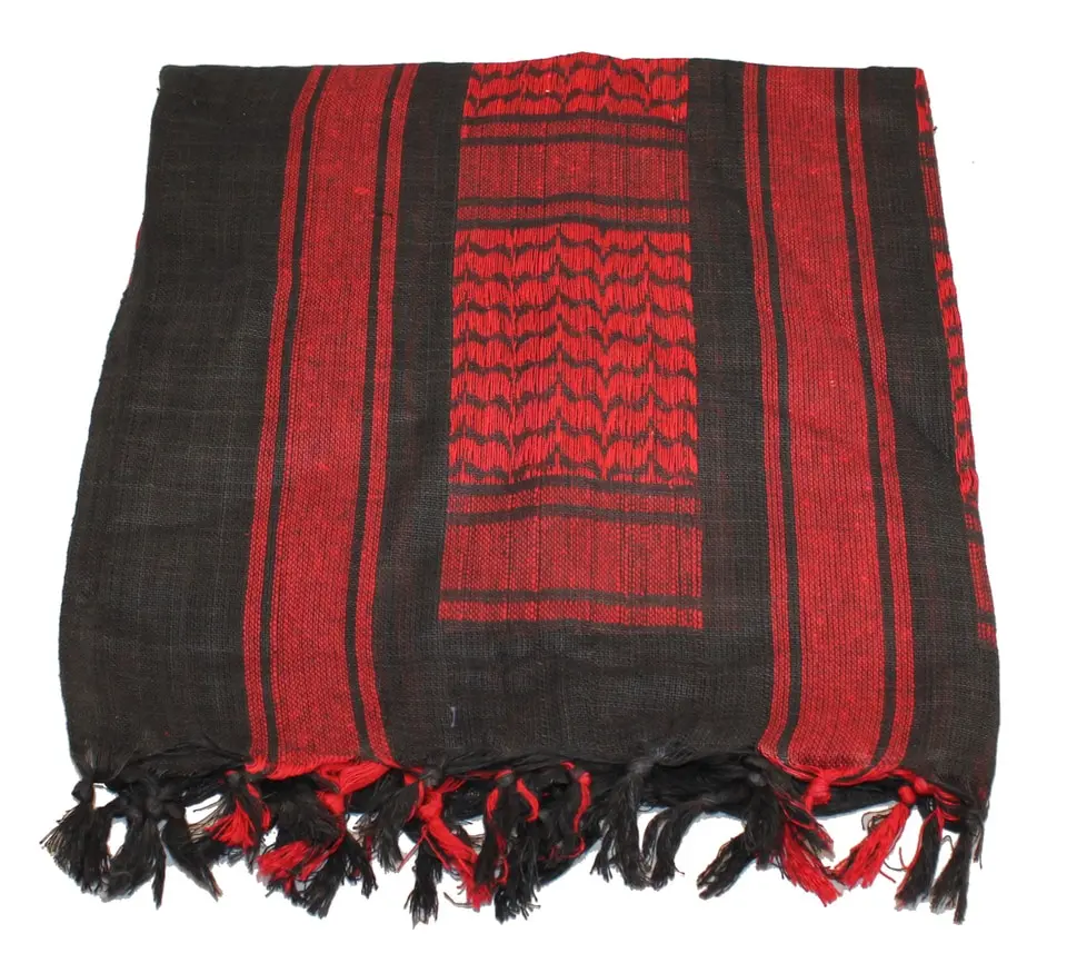 100% хлопок военный шемаг арабский Тактический пустынный каффи утолщенный шарф для женщин и мужчин