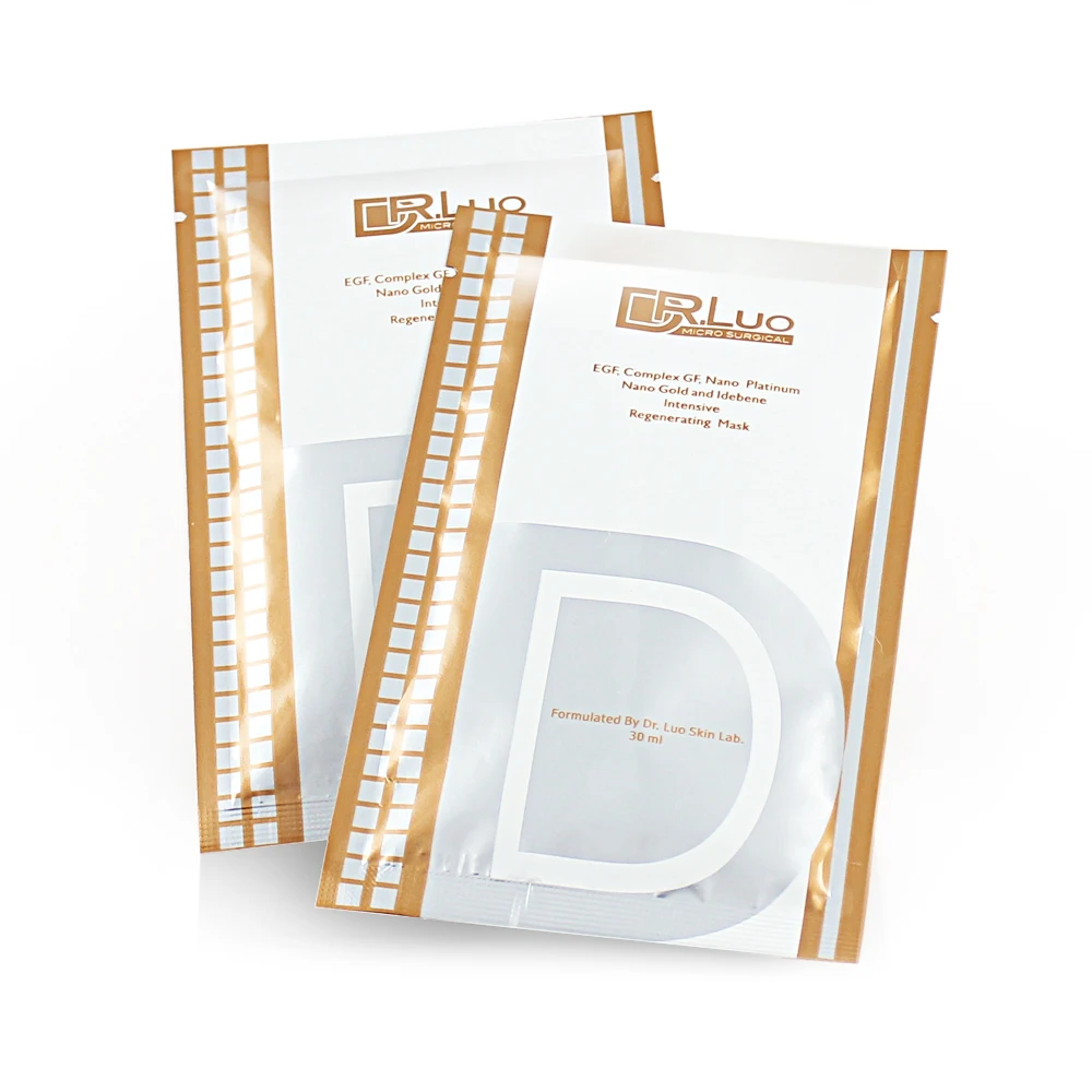 
EGF Epidermal Growth Factor Nano Gold Fade Melanin Skin Clinic Regenerating Mask - Dr.Luo 