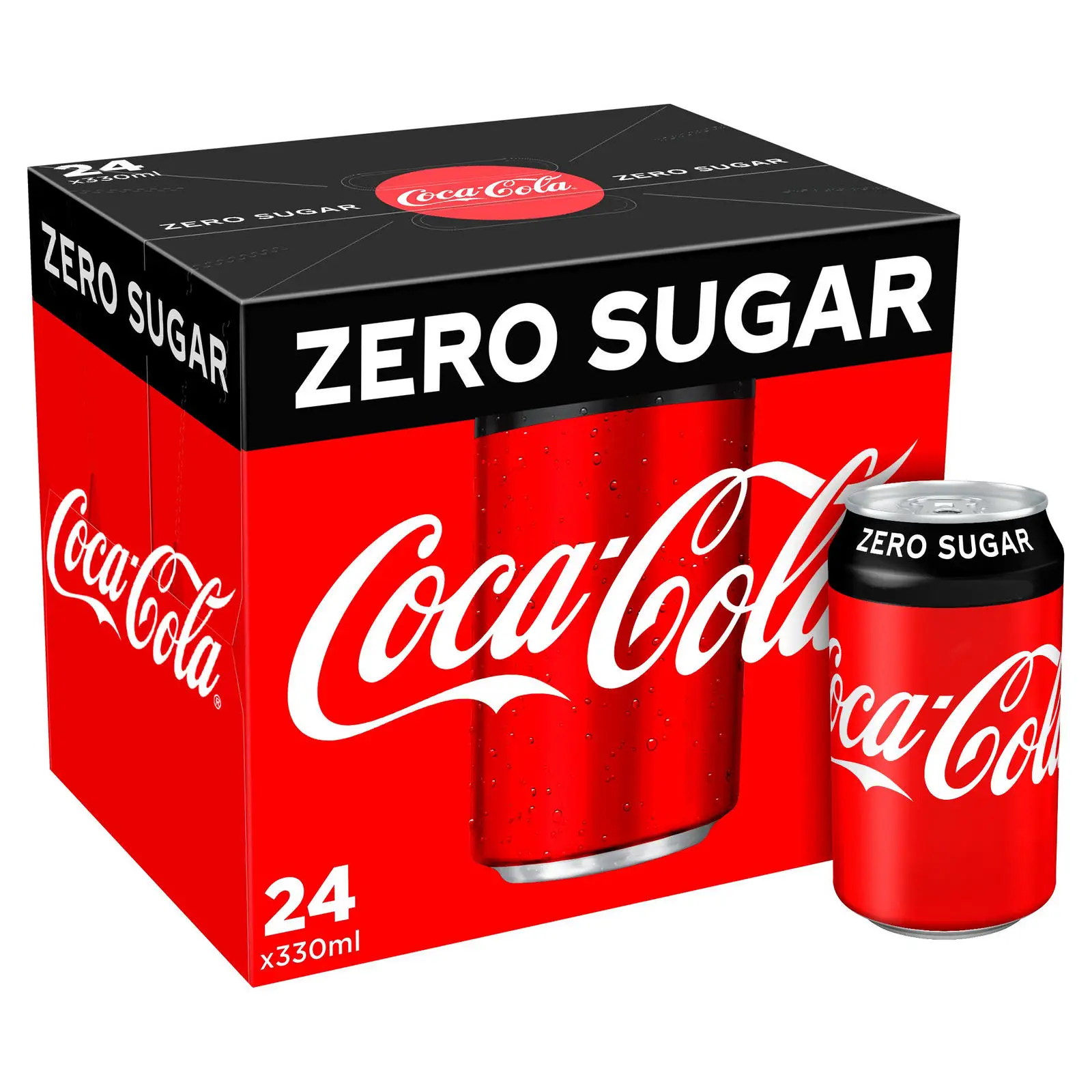 Classic Coke Soft Drinks Coca Cola 330ml x 24 cans, Coca-Cola 1.5 liter 500ml