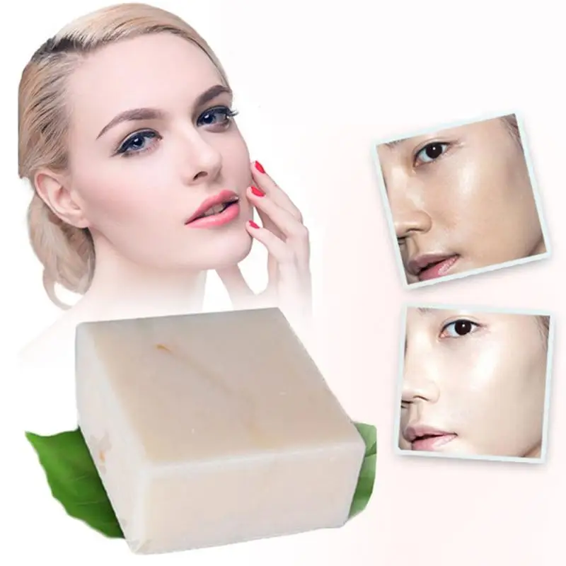 Wholesale OEM Milky Rice and Bird Nest Facial Soap, Natural Herbal Soap, Handmade Soap Thailand