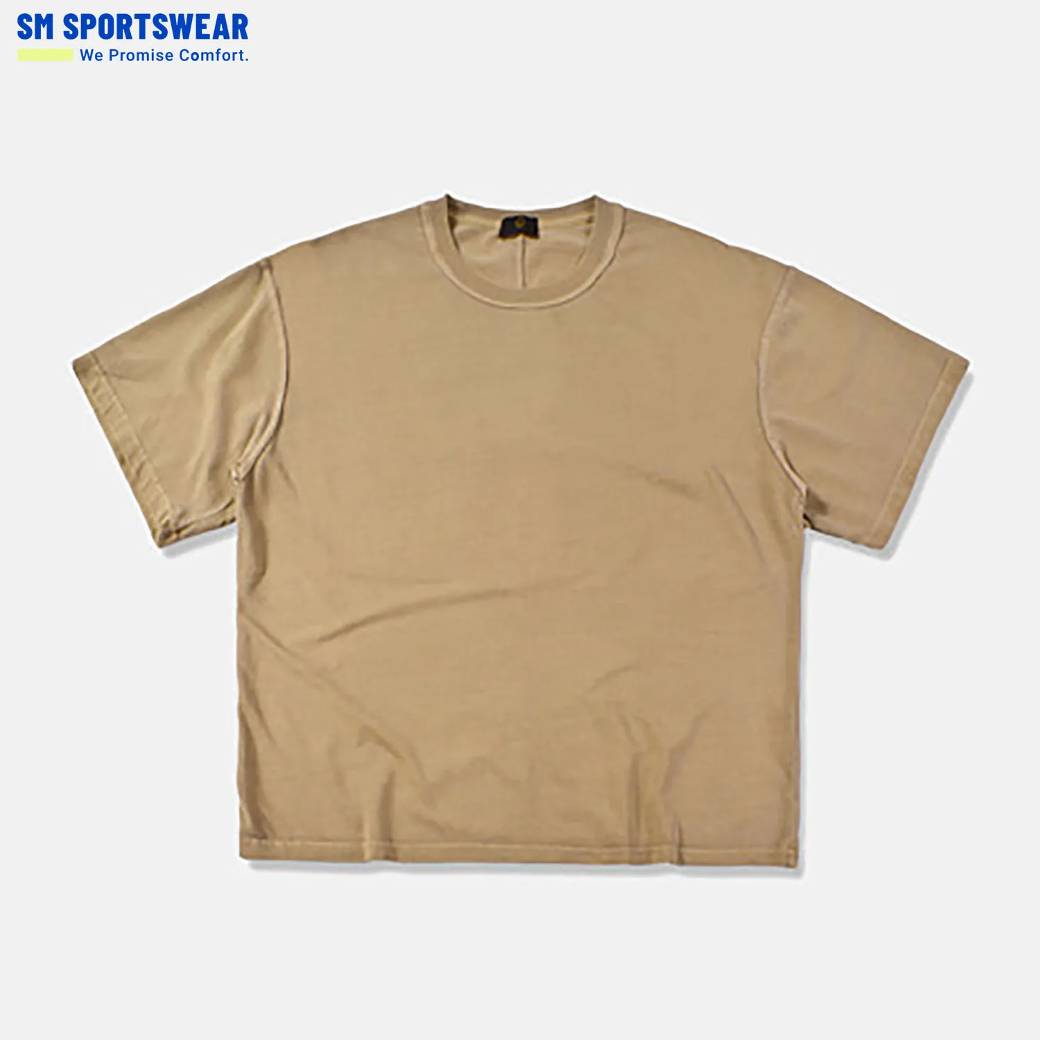  OEM футболка низкий минимальный заказ круглый вырез 100% хлопок логотип однотонный цвет без рисунка повседневный печать на