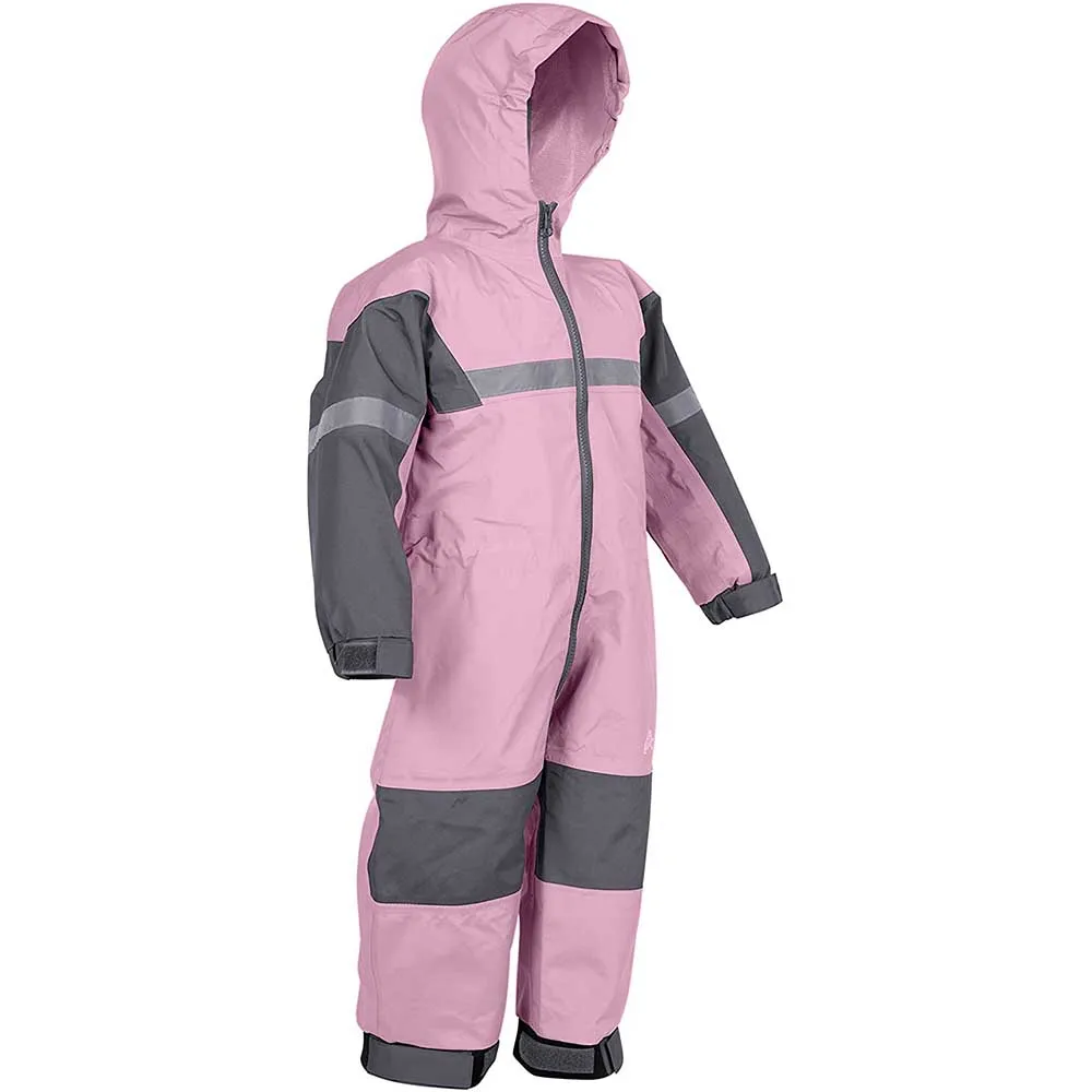 waterproof hooded all in one suit raincoat jackets with pants pvc kids rain coat rain suit fabrics