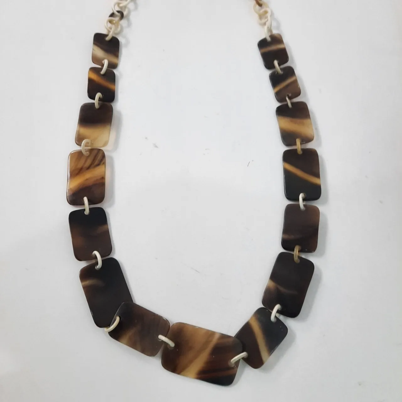 Стильное экологически чистое Лакированное ожерелье ручной работы из рога буйвола 100% лакированные ювелирные изделия сделано во