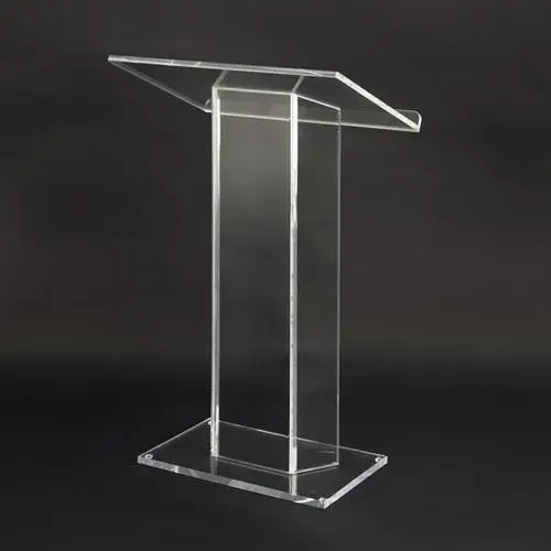 Modern cheap acrylic lectern/acrylic podium/church pulpit