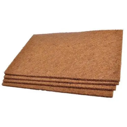 Coir Pads from LK Maximum Width Is 210 Mm Natural Coir Fibre and Rubber Latex