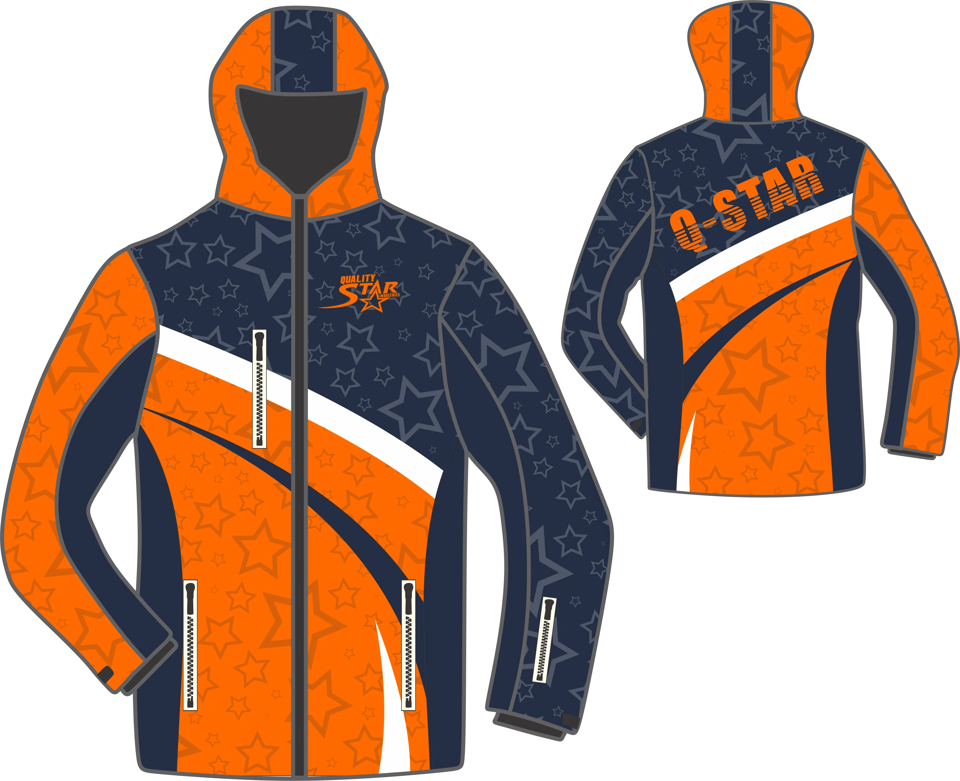 Best Quality Unisex Ski & Skating Jacket Custom Design 100% Waterproof Nylon 10/10 Performance Rating Breathable Extra Zipper