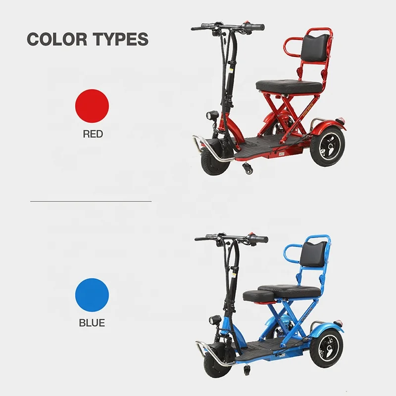 Электрический скутер с кабиной продажа завода мотоцикл легкий трехколесный велосипед мобильный для пожилых людей