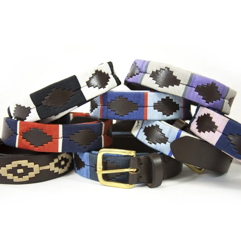 Новейший серебристый прочный кожаный ремень поло унисекс