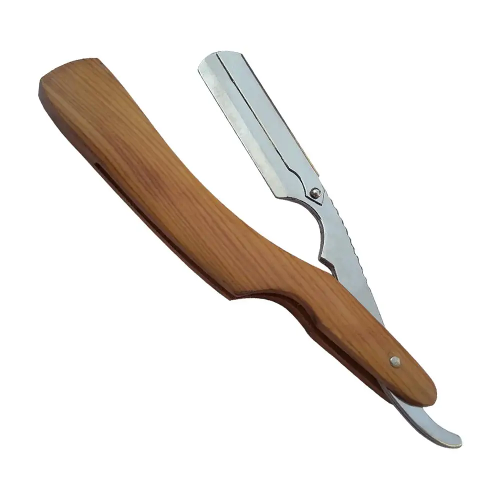 
Wholesale Shaving razor blades Stainless Steel Folding Men Razors Barber Edge Hair Removal Tools 