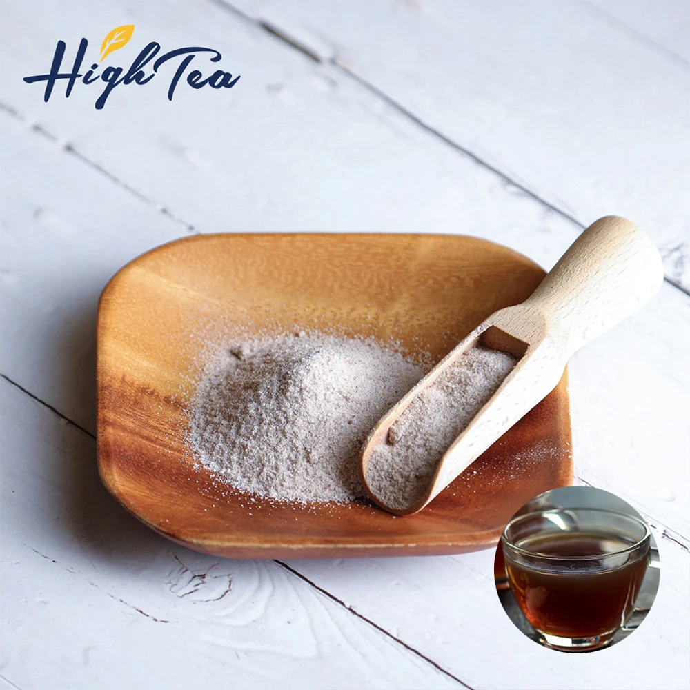 
Flavored Drak Tea Black Brown Sugar Powder With High Quality 