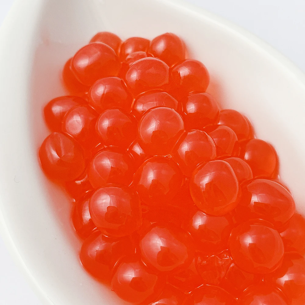 bubble tea Cherry popping bubble tea boba pearl jelly balls ingredients Taiwan