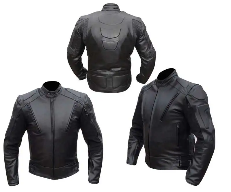 Bikers Mountain Leather Jacket Street Biker Jacket Cowhide Leather Jacket