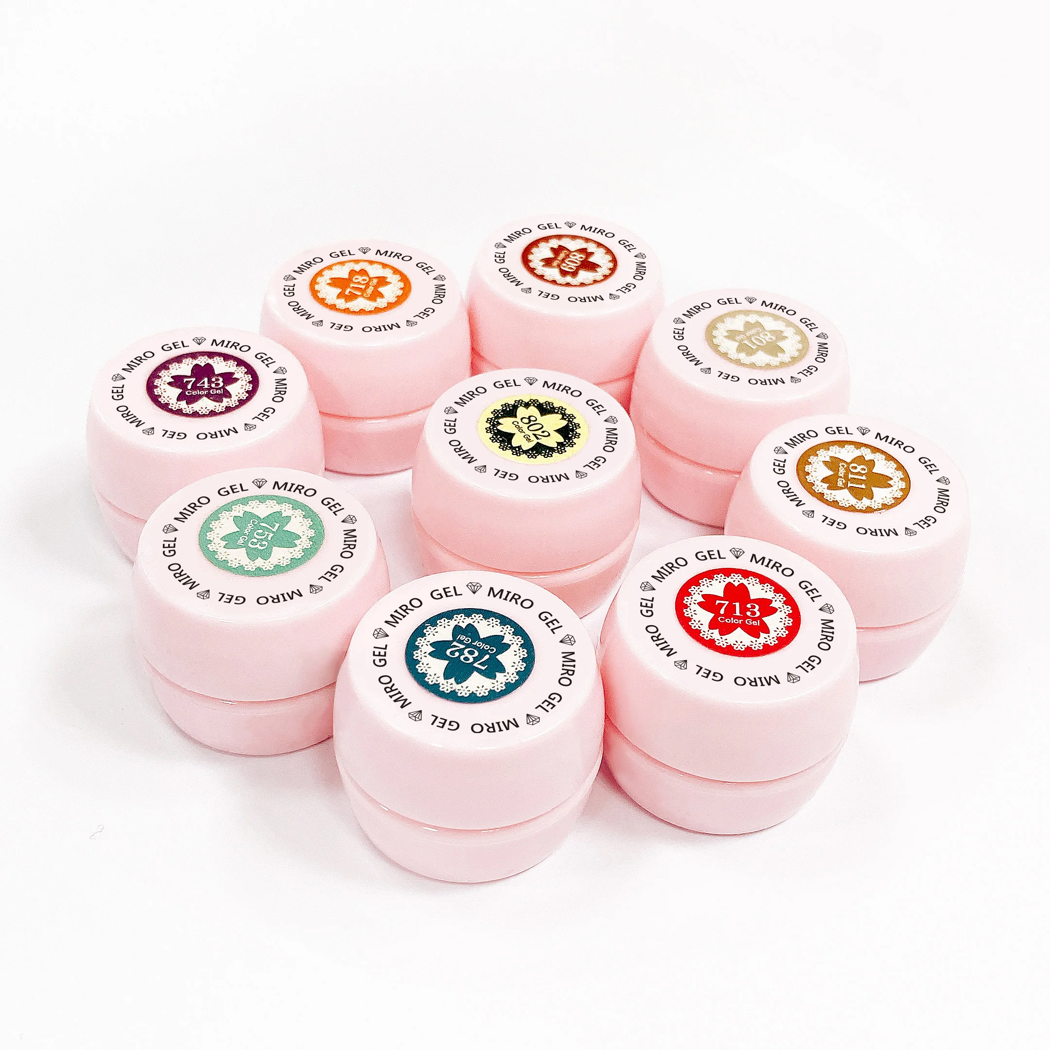 Gel nail polish top coat starter kit with uv light set lamp UV Gel Nail